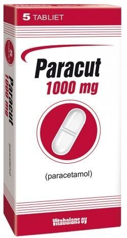 Vitabalans Oy Paracut 1000 mg, 5 tabliet