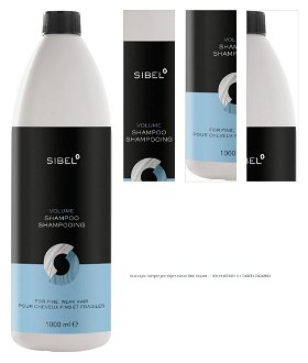 Vitalizujúci šampón pre objem vlasov Sibel Volume - 1000 ml (8700011) + darček zadarmo 1