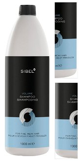 Vitalizujúci šampón pre objem vlasov Sibel Volume - 1000 ml (8700011) + darček zadarmo 3