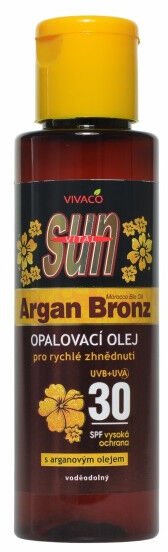 Vivaco SUN ARGAN BRONZ Olej SPF30 s arganovým olejom 100 ml