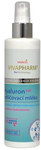 Vivapharm Odličovacie mlieko s kyselinou hyalurónovou 200 ml