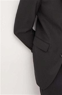 Vlnené sako Karl Lagerfeld čierna farba 8