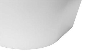 Voľne stojaca vaňa SAT 160x75 cm akrylát ľavá aj pravá biela SATOLI1600 9