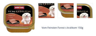 Vom Feinsten Forest s kralikom 150g 1