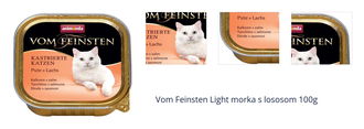 Vom Feinsten Light morka s lososom 100g 1