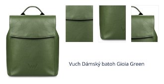 Vuch Dámský batoh Gioia Green 1