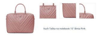 Vuch Taška na notebook 15'' Binta Pink 1