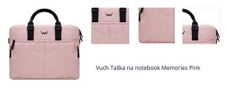 Vuch Taška na notebook Memories Pink 1