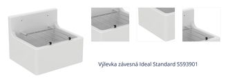 Výlevka závesná Ideal Standard S593901 1