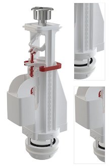 Vypúšťací ventil Alcadrain pre wc nádržky dvojtlačítko chróm A08A 3