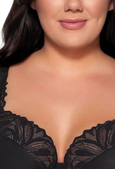 Vystužená podprsenka Ava Lingerie Yasemin Čierna 100B 5