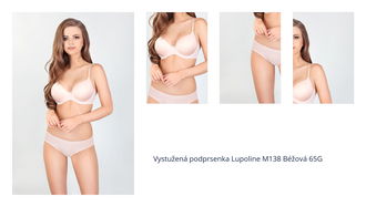 Vystužená podprsenka Lupoline M138 Béžová 65G 1