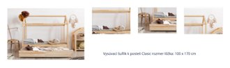 Vysúvací šuflík k posteli Clasic rozmer lôžka: 100 x 170 cm 1