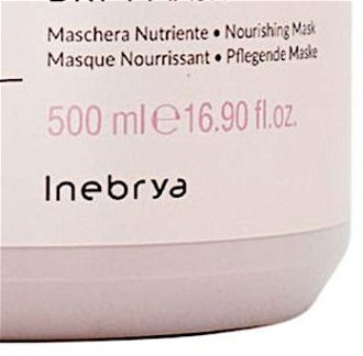 Výživná maska pre suché a krepovité vlasy Inebrya Ice Cream Dry-T Mask - 500 ml (771026326) + darček zadarmo 9