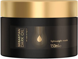 Vyživujúca maska pre hladké a lesklé vlasy Sebastian Professional Dark Oil Mask - 150 ml (99240017062) + darček zadarmo