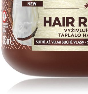 Vyživujúca maska pre suché vlasy Garnier Botanic Therapy Hair Remedy Coco Milk - 340 ml + DARČEK ZADARMO 8