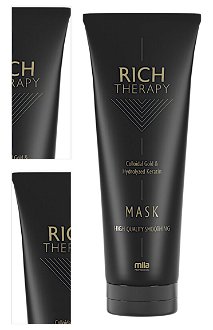 Vyživujúca maska s keratínom pre poškodené vlasy Mila Rich Therapy Mask - 250 ml (0106003) + DARČEK ZADARMO 4