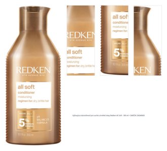 Vyživujúca starostlivosť pre suché a krehké vlasy Redken All Soft - 300 ml + darček zadarmo 1