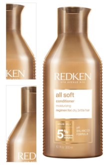Vyživujúca starostlivosť pre suché a krehké vlasy Redken All Soft - 300 ml + darček zadarmo 4