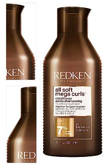 Vyživujúca starostlivosť pre suché vlnité a kučeravé vlasy Redken All Soft Mega Curls - 300 ml (E3996300) + darček zadarmo 4