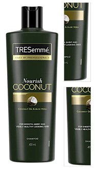 Vyživujúci a hydratačný šampón Tresemmé Nourish Coconut - 400 ml (68665526, 67523106) + darček zadarmo 3