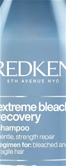 Vyživujúci a posilňujúci šampón pre zosvetlené vlasy Redken Extreme Bleach Recovery - 300 ml + DARČEK ZADARMO 5