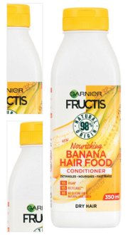 Vyživujúci kondicionér pre suché vlasy Garnier Fructis Banana Hair Food - 350 ml + darček zadarmo 4