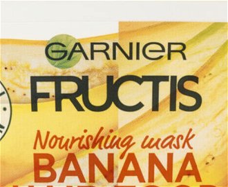 Vyživujúci maska na suché vlasy Garnier Fructis Banana Hair Food - 390 ml + darček zadarmo 5
