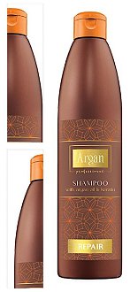Vyživujúci šampón pre poškodené vlasy Subrina Argan Repair Shampoo - 500 ml (053901) + darček zadarmo 4