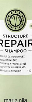 Vyživujúci šampón pre suché a poškodené vlasy Maria Nila Structure Repair Shampoo - 100 ml (NF02-3605) + darček zadarmo 5