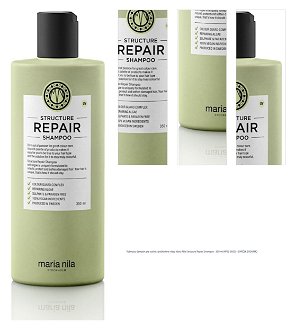 Vyživujúci šampón pre suché a poškodené vlasy Maria Nila Structure Repair Shampoo - 350 ml (NF02-3600) + darček zadarmo 1