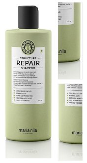 Vyživujúci šampón pre suché a poškodené vlasy Maria Nila Structure Repair Shampoo - 350 ml (NF02-3600) + darček zadarmo 3