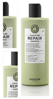 Vyživujúci šampón pre suché a poškodené vlasy Maria Nila Structure Repair Shampoo - 350 ml (NF02-3600) + darček zadarmo 4