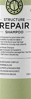 Vyživujúci šampón pre suché a poškodené vlasy Maria Nila Structure Repair Shampoo - 350 ml (NF02-3600) + darček zadarmo 5