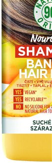 Vyživujúci šampón pre suché vlasy Garnier Fructis Banana Hair Food - 350 ml + darček zadarmo 8