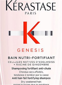 Vyživujúci šampón pre suché vlasy so sklonom k padaniu Kérastase Genesis - 250 ml + darček zadarmo 5