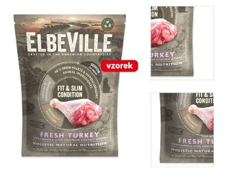 VZORKA Elbeville Senior All Breeds Fresh Turkey Fit & Slim Condition 100 g 3