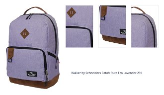 Walker by Schneiders Batoh Pure Eco Lavender 29 l 1