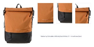 Walker by Schneiders Městský batoh Mika 21 l - tmavě oranžová 1