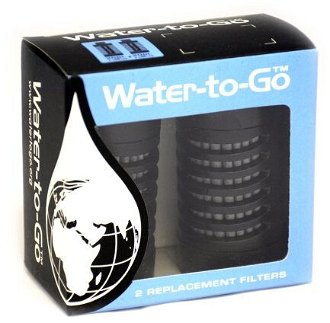 Water To Go  Náhradny filter na fľašu Water To Go čierna Doplnky 2