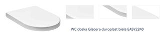 WC doska Glacera duroplast biela EASY2240 1