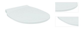 WC doska Ideal Standard Connect Air duroplast biela E036701 3