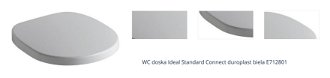 WC doska Ideal Standard Connect duroplast biela E712801 1