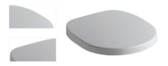 WC doska Ideal Standard Connect duroplast biela E712801 4