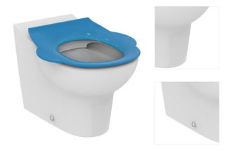 Wc doska Ideal Standard Contour 21  z duroplastu  v bielej farbe S454236 3