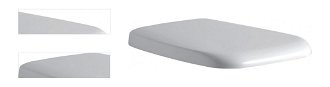 WC doska Ideal Standard Dea duroplast biela T663701 4