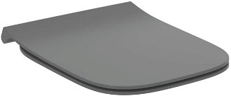WC doska Ideal Standard I.life B duroplast sivá lesklá T500358