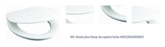 WC doska Jika Deep duroplast biela H8932843000001 1