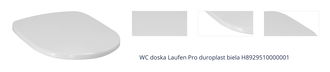 WC doska Laufen Pro duroplast biela H8929510000001 1