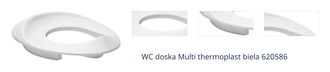 WC doska Multi thermoplast biela 620586 1